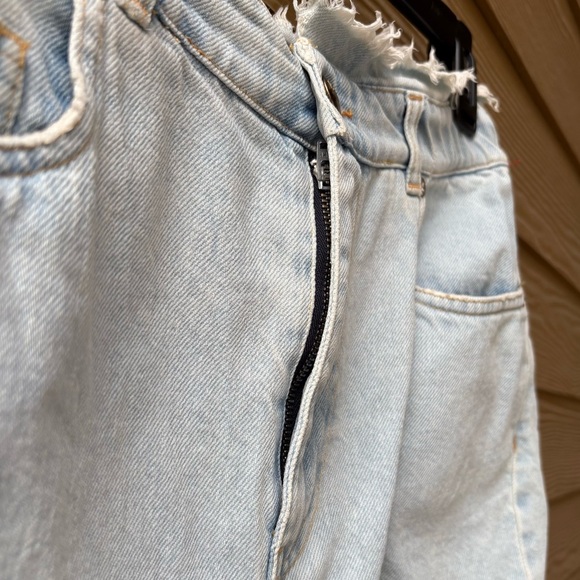 Mes Demoiselles Mes Shorties High Rise Denim Shorts Size FR 38 - Picture 2 of 7